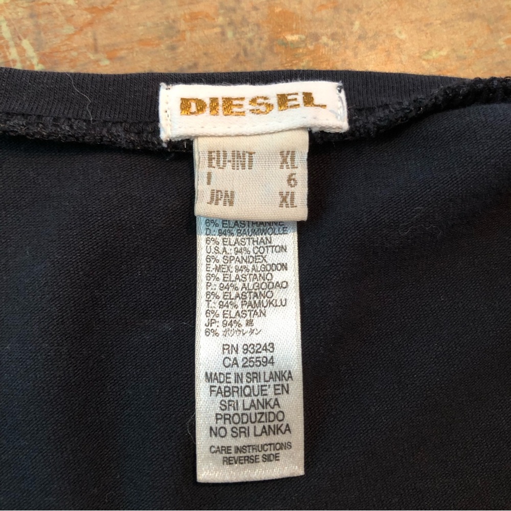 Diesel V-Neck T-Shirt - Picture 6 of 6
